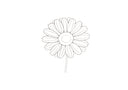 花の塗り方（練習用）