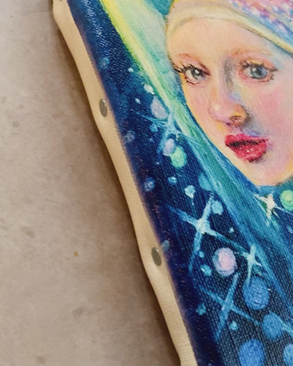 「真珠の耳飾りの少女」 アレンジ (複製画)